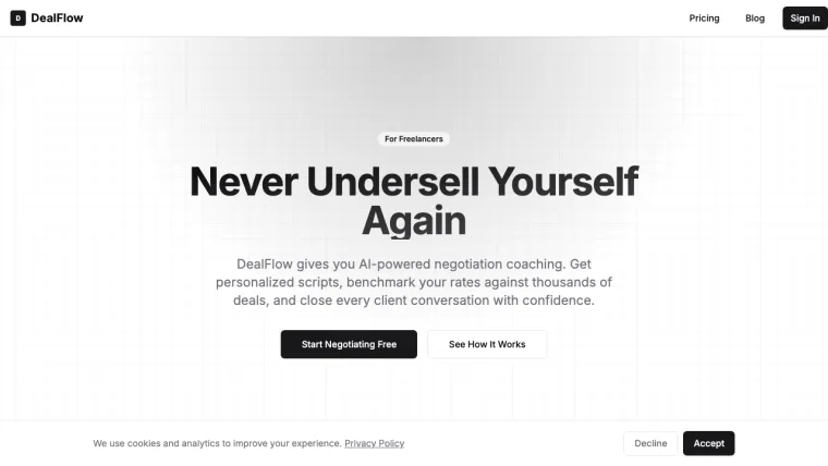 DealFlow live site